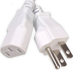 Extra Long AC Power Cord Cable 15FT for LG Plasma TV with Life Time Warranty