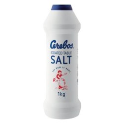 Cerebos Iodated Table Salt Flask 1KG