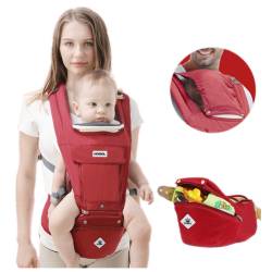 Hip Seat Baby Carrier - Blue