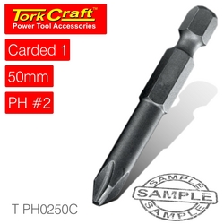 Tork Craft PHIL.2 X 50MM Power Bit 1 CARD