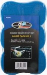 Moto-Quip Jumbo Wash Sponge 3 Pack