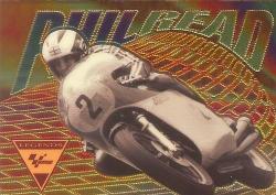 Phil Read - Moto Gp Card Collection By Panini - "super Rare" Gold Legend Card 10