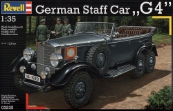German Staff Car "g4" 1939 1 35 Scale - Plastic Model Kit Rev03235
