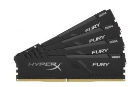 Hyperx HX424C15FB3K4 128 Fury 128GB 4X32GB DDR4-2400MHZ CL15 1.2V Black Desktop Memory