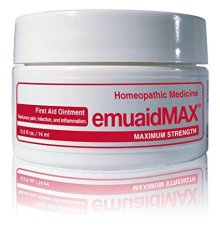 Emuaid Max - Natural Pain Relief Ointment Maximum Strength 0.5 Oz.