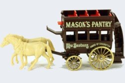 Lledo Days Gone DG044 Horse Drawn Double Deck Coach Mason's Pantry