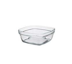 Lys Clear Square Bowl 1500ML - Set Of 1