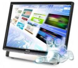 Mecer 23.6 Led Monitor With Dual Touch Screen