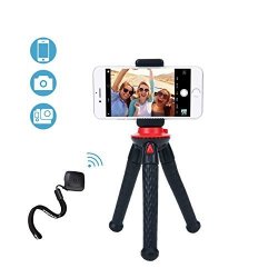 Phone Tripod Fotopro Portable And Flexible MINI Tripod With Bluetooth Remote Control Universal Phone Clip And Gopro Adapter For Iphone Android Phone Camera Sports