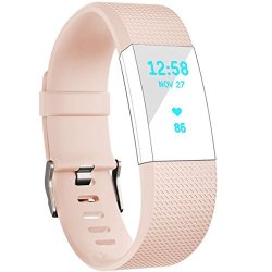 Accessories Band For Fitbit Charge Hr 2 Blush Pink Small