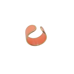 Candy. Candy Floss Pink Acrylic Ring - 54 Pink