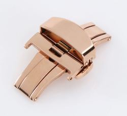 20MM Deployant Clasp buckle With Double Push Button Release