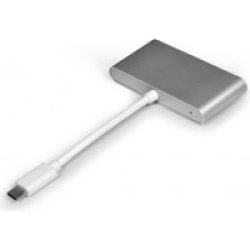 Port Design S 900122 Interface Hub USB 3.2 Gen 1 3.1 Gen 1 Type-c 5000 Mbit s Silver White