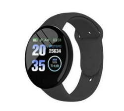 Smart Watch For Men Women Kids Macaron Color Round Touch Screen Clock Sport Fitness Tracker Call Press Digital Wrist Watches
