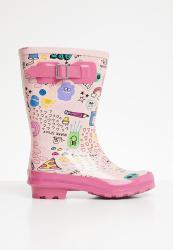 POP CANDY Girls Rain Boots - Pink