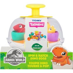 Tomy Toomies Jurassic World Spin & Hatch Dinosaur Eggs