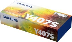 Samsung CLT-Y407S Yellow Laser Toner Cartridge