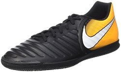 Nike Tiempox Rio Iv Ic Mens Indoor Competition Football Boots 897769 Soccer Cleats UK 11 Us 12 Eu 46 Black White Laser Orange Volt 008