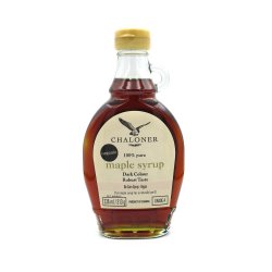 CHALONER Organic Maple Syrup Dark Colour Robust Taste