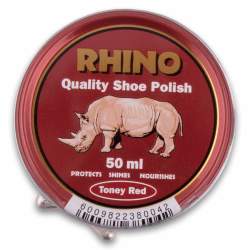Quality Shoe Polish Protect & Shine 50ML - Toney Red