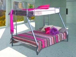 Piper Triple Bunk Single And Double Bed