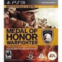 Medal Of Honor Warfighter Battlefield 4 Project Honor Edition Plus Documentary Playstation 3