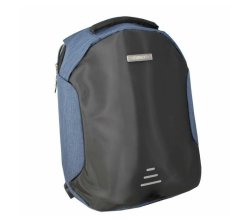 Homemark Mason Anti-theft USB Backpack - Blue