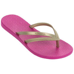 Ipanema Bossa Girls Flip Flops Pink gold Light Size 10 11
