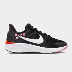 Nike Junior Grade-school Star Runner 4 Black pink red Sneakers