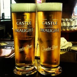 Castle Lager Draught Glass