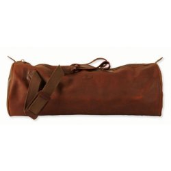 Medium Safari Duffel Bag Leather