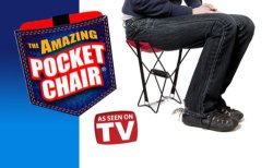Amazing Pocket Chair Versatile Compact & Comfy