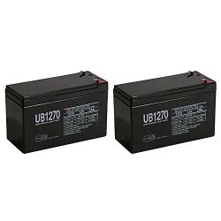 Deals on F2 GP1272 Gp 1272 Battery 12V 28W 7.2AH - 2 Pack | Compare ...