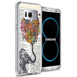 Galaxy S8 Plus Case Samsung Galaxy S8 Plus Viwell Tpu Soft Case Rubber Silicone Retro Elephant