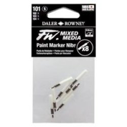 Dr. Fw. 101 Mixed Media Paint Marker Nibs Tech 8 Pack