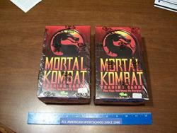 1992 Classic Mortal Kombat Factory Sealed Box Of 36 Packs Very Rare