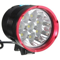 8XLED XM-LT6 L2 Bicycle Re Chargeable Headlight Headlamp Set