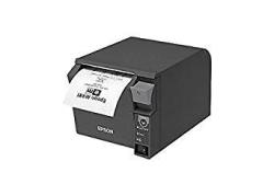 Epson C31CD38A9921 Series TM-T70II Front Loading Thermal Receipt Printer S01 Interface PS-180-343 Not Included Dark Gray