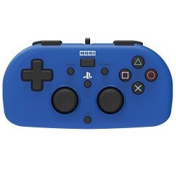 Hori Sony Licensed Wired Controller Light Small Blue For PS4