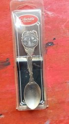 Collectable New York Souvenir Pewter Crested Spoon