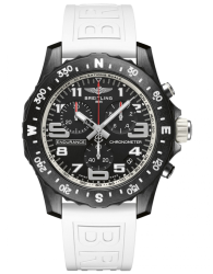 Breitling Professional Endurance Pro White Rubber Strap Mens Watch