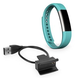 Fitbit Alta Charger Boxwave Chargeclip Charging Clip For Fitbit Alta - Jet Black