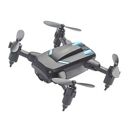 Zzh MINI Drones With 720P Camera Quadcopter Premium Fpv HD Camera Altitude Hold Live Drones For Kids Adults Beginners_black