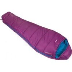 Vango Nitestar 250 Short Sleeping Bag Plum Purple
