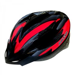 Raleigh Adult Bike Helmet Black-red