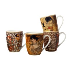 Maxwell & Williams Casa Domani Klimt Impressions Mugs Set Of 4