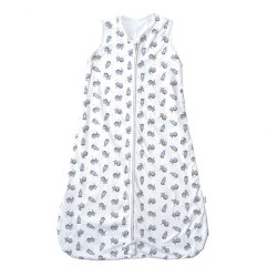 Babes & Kids Little Acorn 100% Cotton Zebra Baby Sleeping Bag - 1 Tog - 20-36 Months