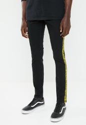 Cheap Monday Tight Fit Tape Jeans - Black
