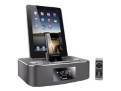 Philips DC39012 Aluminium Dual Dock Docking System For Apple iPod & iPhone & iPad