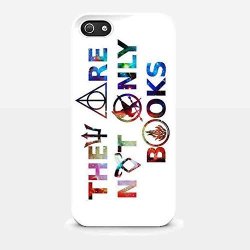 Are They Not Only Books Harry Potter Galaxy For Iphone And Samsung Galaxy Case Iphone 5 5S White